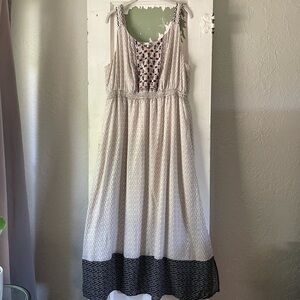 Skies Are Blue Sleeveless Maxi Dress